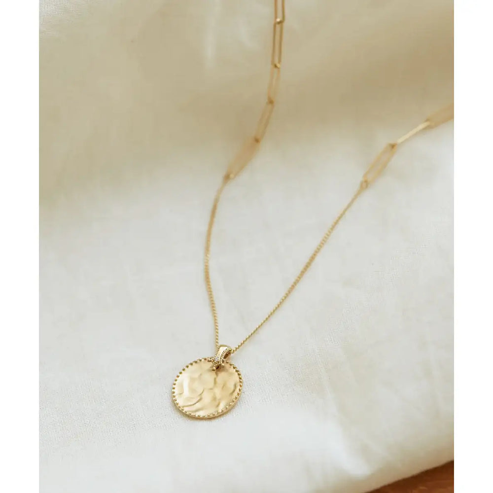CLUE - C Collection Vintage Coin Mix Chain Silver Necklace - CLUE - Jewelry - Harumio