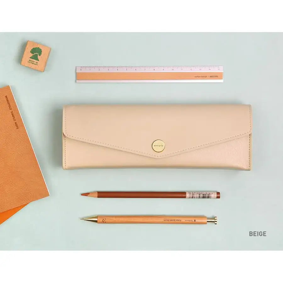 Monopoly - Snap Pocket Pencil Case - Monopoly - Pen & Pencil Cases - Harumio