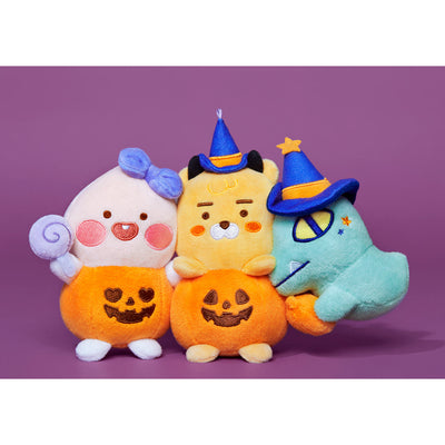 Kakao Friends - Halloween Pumpkin Mini Keychain
