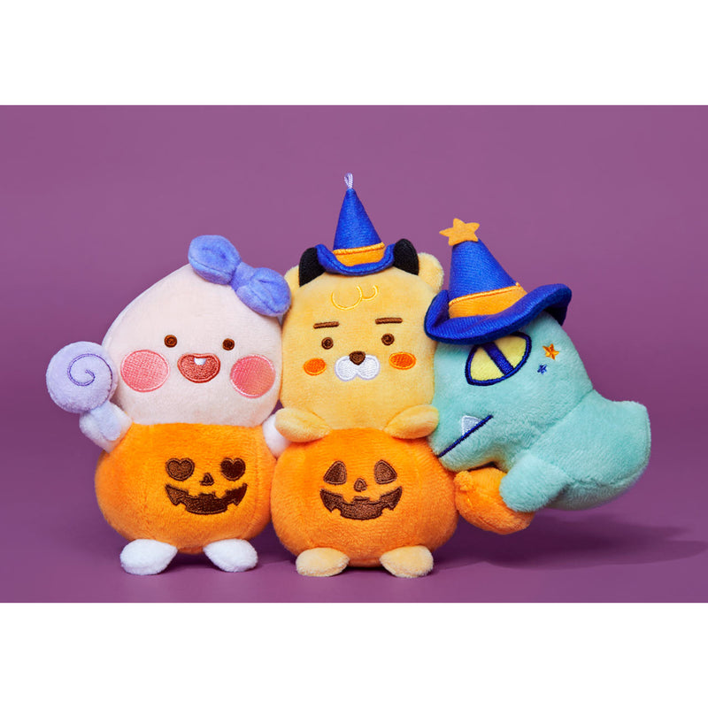 Kakao Friends - Halloween Pumpkin Mini Keychain