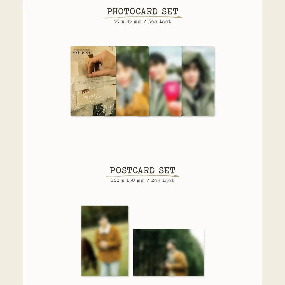 Son Woo-hyun - Waiting For Spring : Photobook - Son Woo-hyun - Album - Harumio