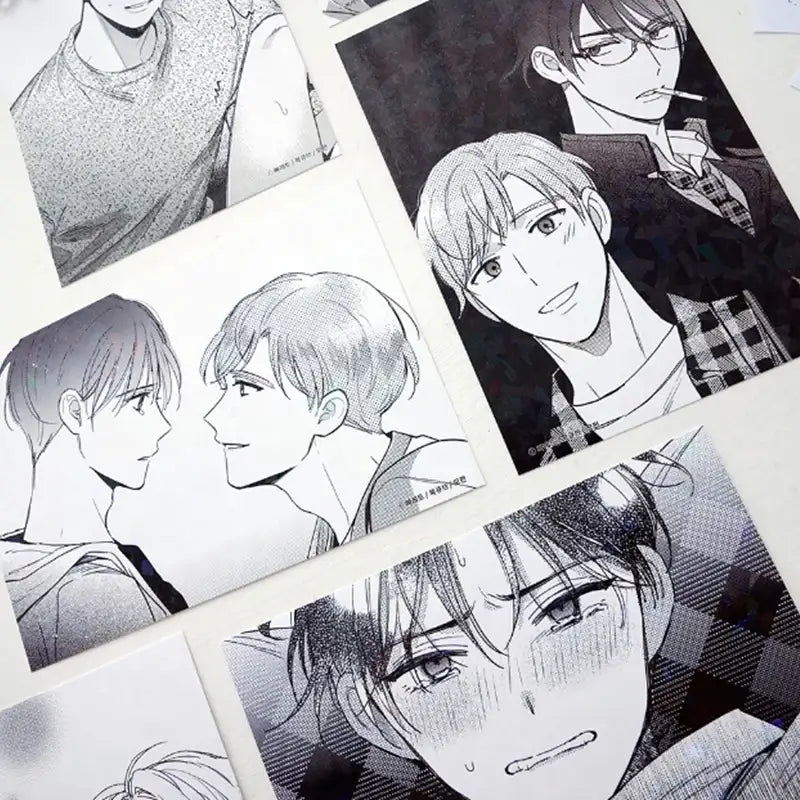 Who Is A Sweet Cheater? x MOFUN - Holographic Postcard Set - MOFUN - Stationeries - Harumio