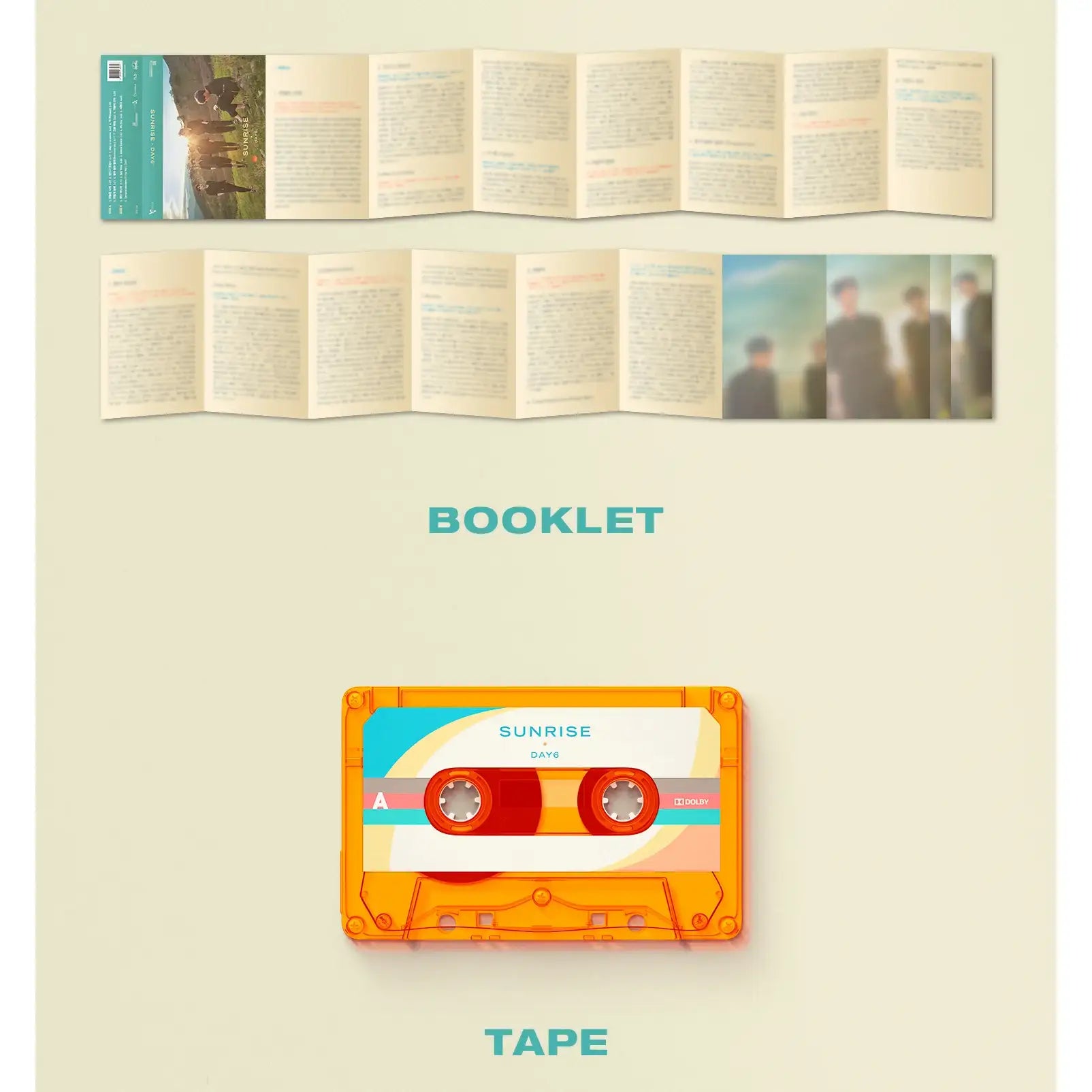 DAY6 - SUNRISE : 1st Album (Random Version) [Cassette Tape] - DAY6 - Album - Harumio