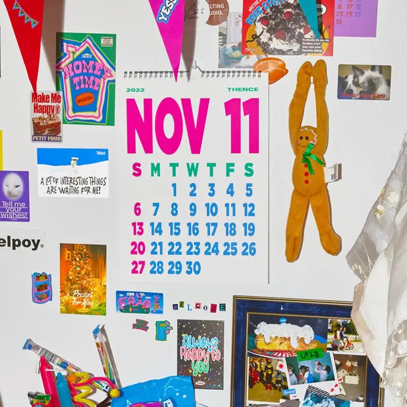 THENCE - 2023 Wall Calendar - THENCE - 2023 Wall Calendar - Harumio