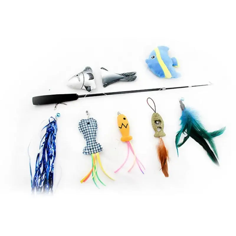 Yog!ssw - Cat Fishing Rod Set - Jungle Monster - Pet - Harumio