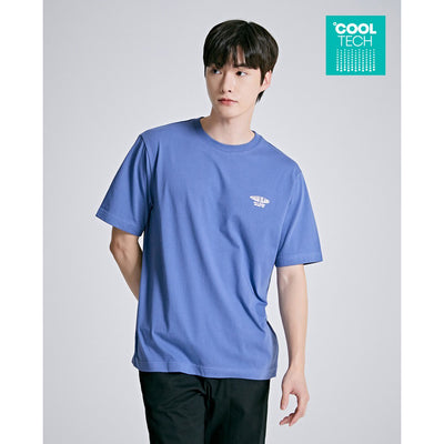 SPAO - COOLTECH Big Letter Graphic Short Sleeve T-shirt