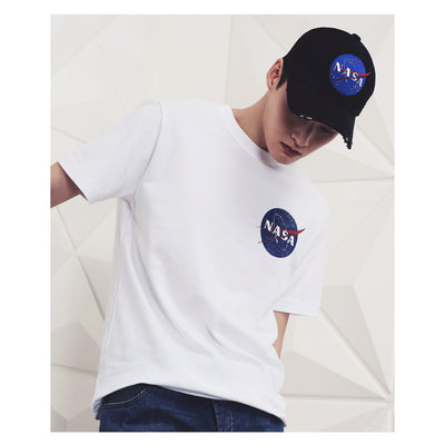 Siero x NASA - Small Circle Logo T-Shirt - White