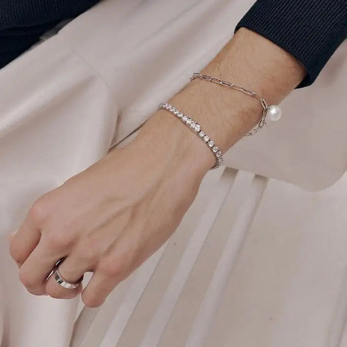 OST - Cherish Shine Tennis Bracelet - OST - Jewelry - Harumio