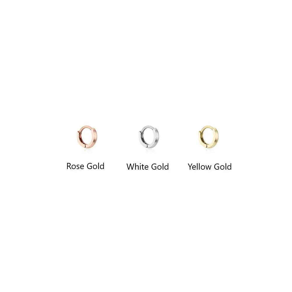 CLUE - 11mm One Touch 10K/14K Gold Ear Pierce - CLUE - Jewelry - Harumio