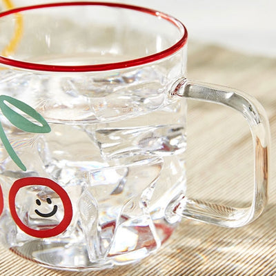 Korean Picnic Day - Heat Resistant Glass Mug