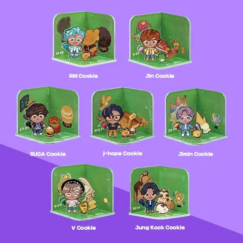 BTS x Cookie Run: Kingdom - Mini Acrylic Stand - BTS - Acrylic Stand - Harumio