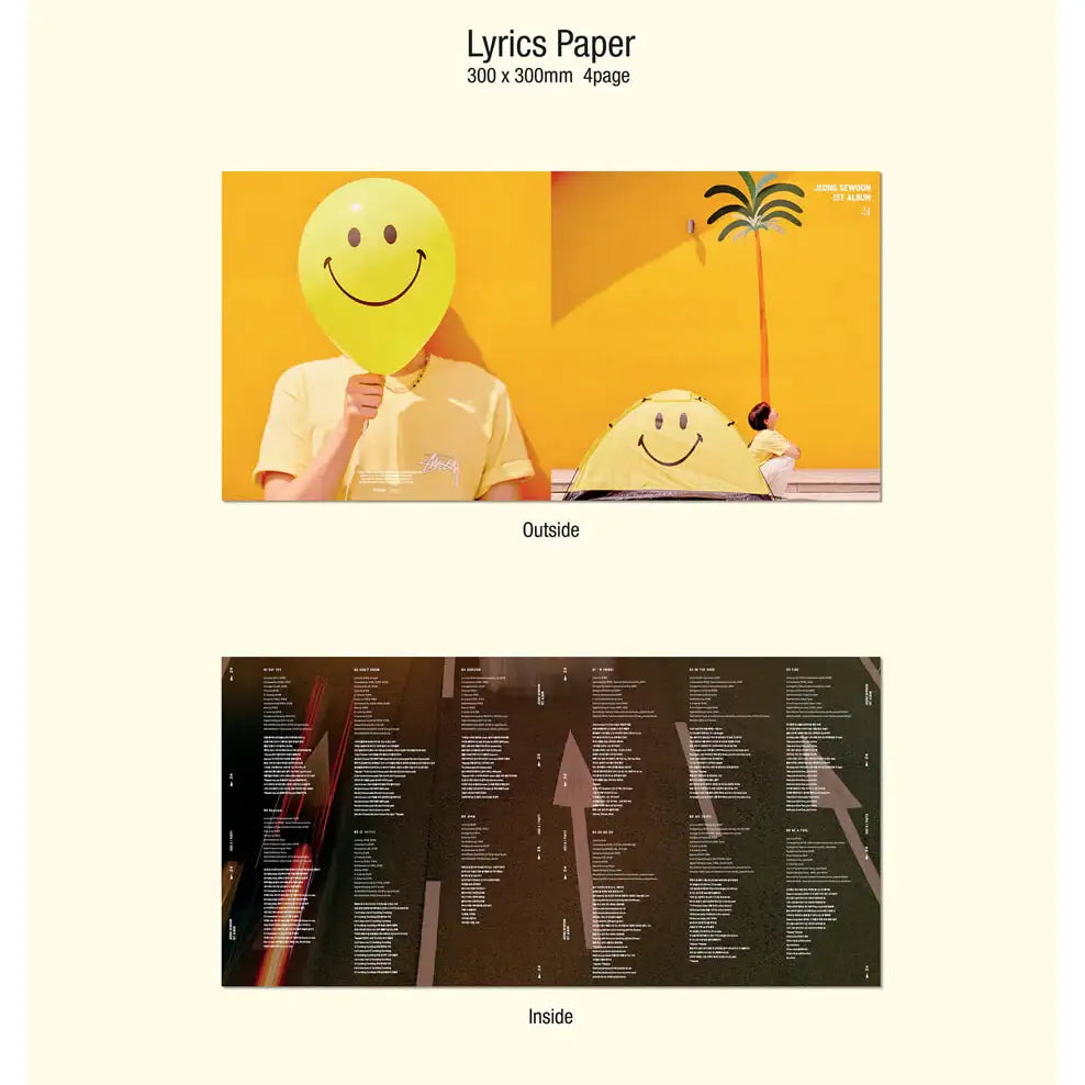 Jeong Se-woon - 24 : Album Vol. 1 (LP) - Jeong Se-woon - Album - Harumio