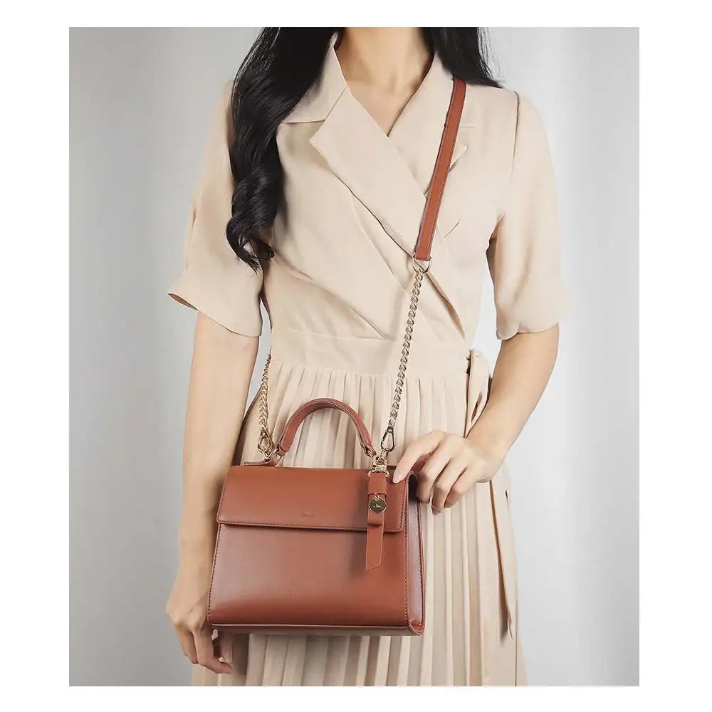CLUE - Basic Snap Tote Bag - CLUE - Bag - Harumio