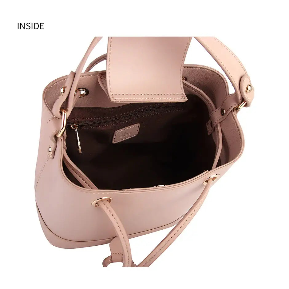 CLUE - Fresh Point Pastel Pink Bucket Bag - CLUE - Bag - Harumio