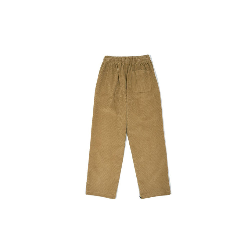 AQO - Bear Logo Corduroy Banding Pants