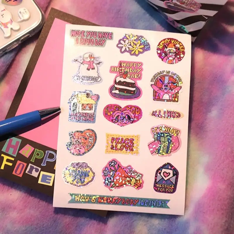 THENCE - Twinkle Sticker Ver.2 - THENCE - Accessories, Stationery - Harumio