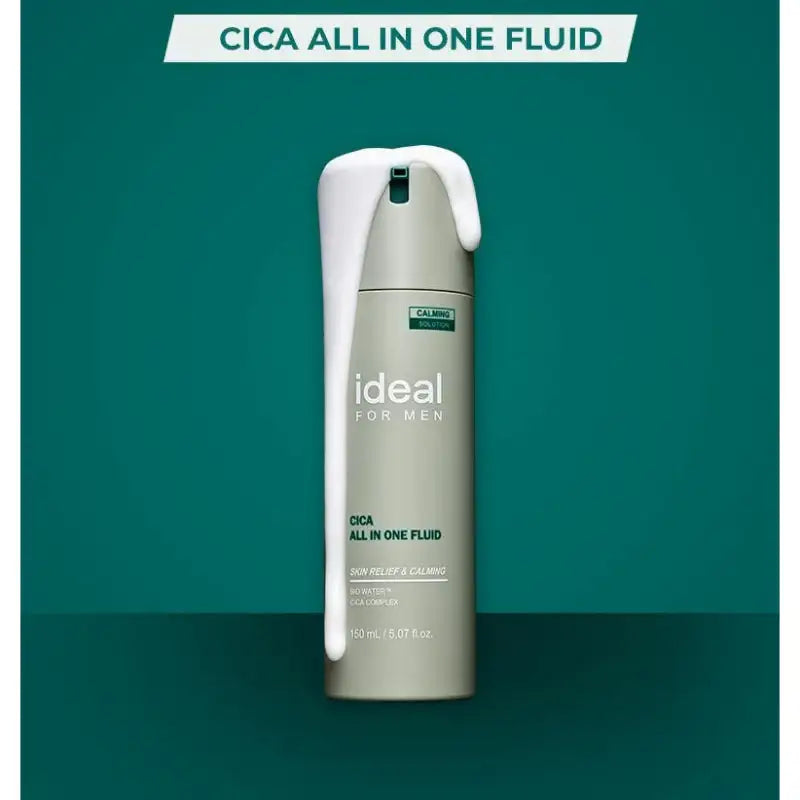 Ideal for Men - Cica All In One Fluid - Ideal for Men - Facial Cream - Harumio
