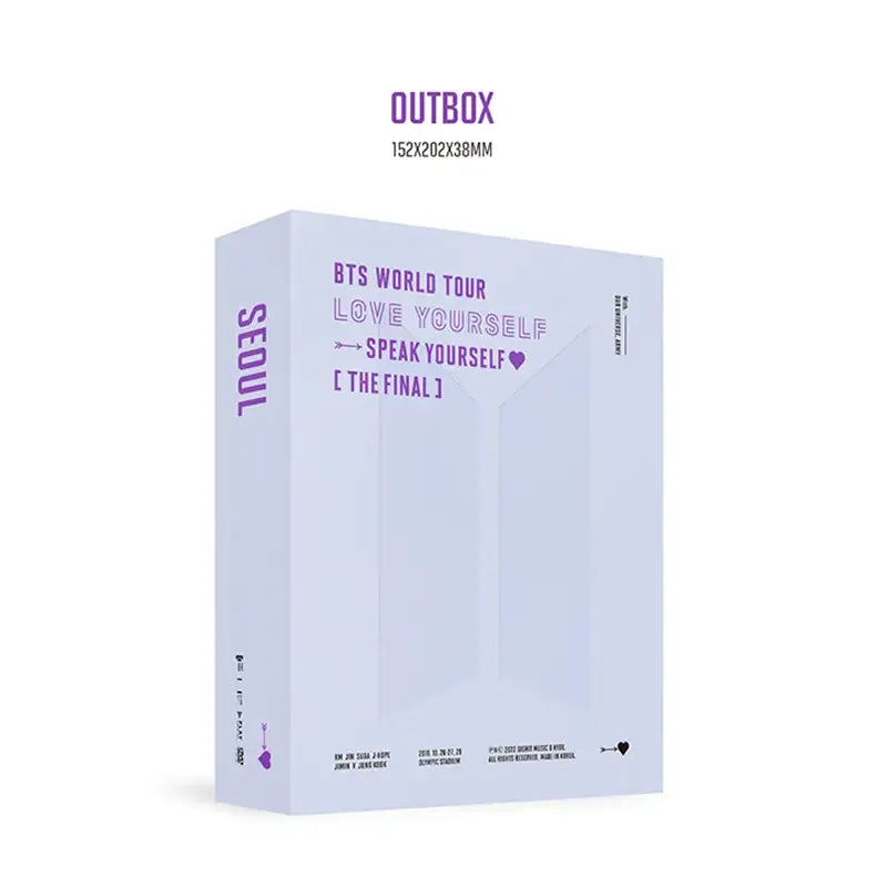 BTS - World Tour 'Love Yourself: Speak Yourself' [The Final] DVD - BTS - DVD - Harumio