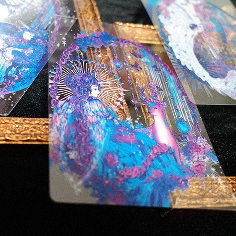 Libet - Transparent Illustration Of Unicorn Cards Set - Libet - Stationary - Harumio