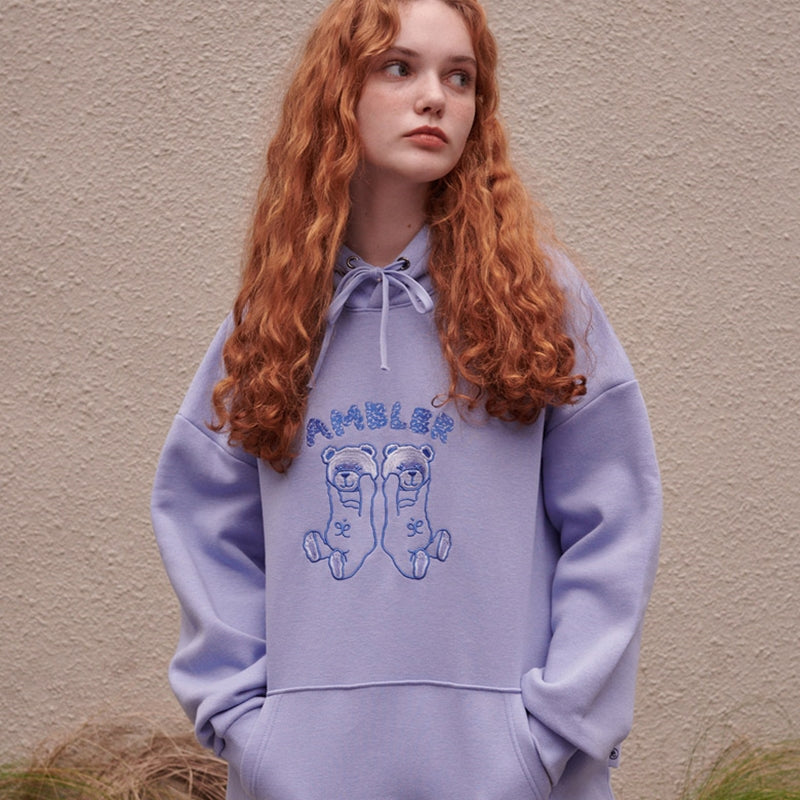 Ambler - Cloud Bear Over Fit Hoodie