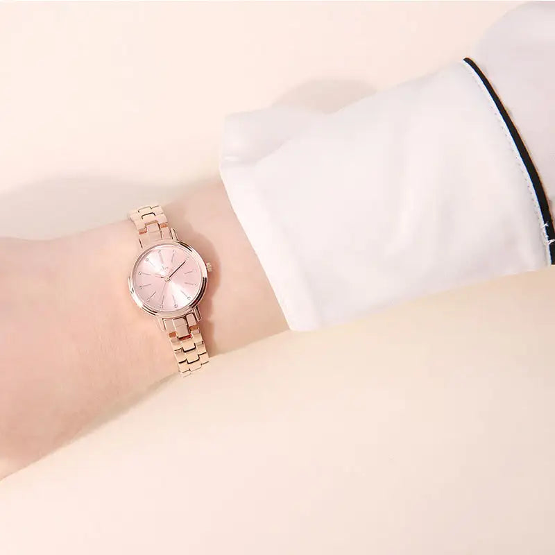 OST - Basic Modern Rose Gold Metal Watch