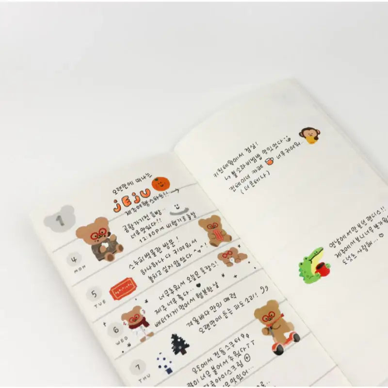 Teteum - Weekly Notebook - Teteum - Stationary - Harumio