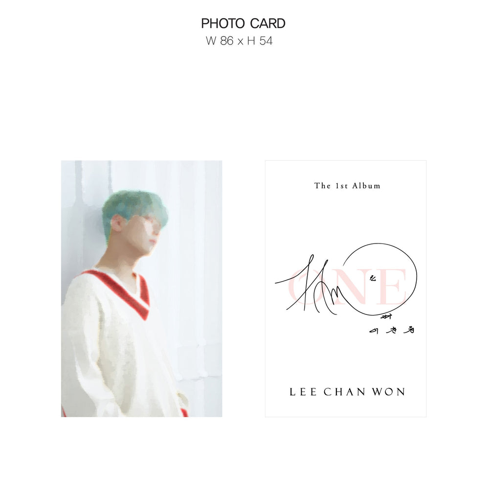 Lee Chan-won - ONE : 1st Album (Smart Album)