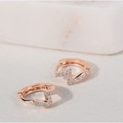 CLUE - Stay One Touch Silver Earrings - CLUE - Jewelry - Harumio