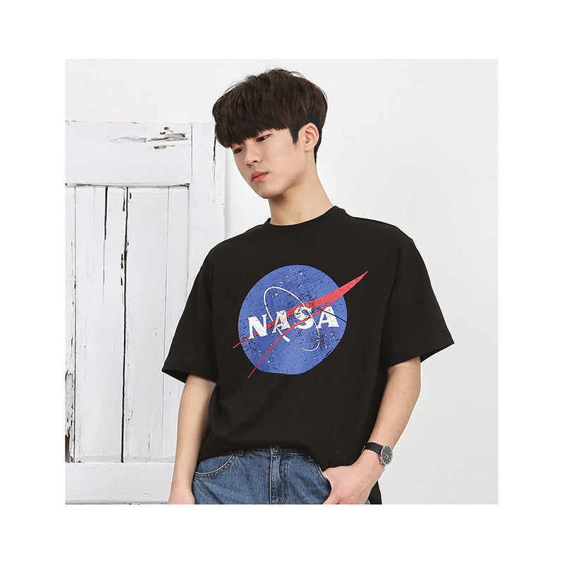 Siero x NASA - NASA Circle Logo T-Shirt - Black