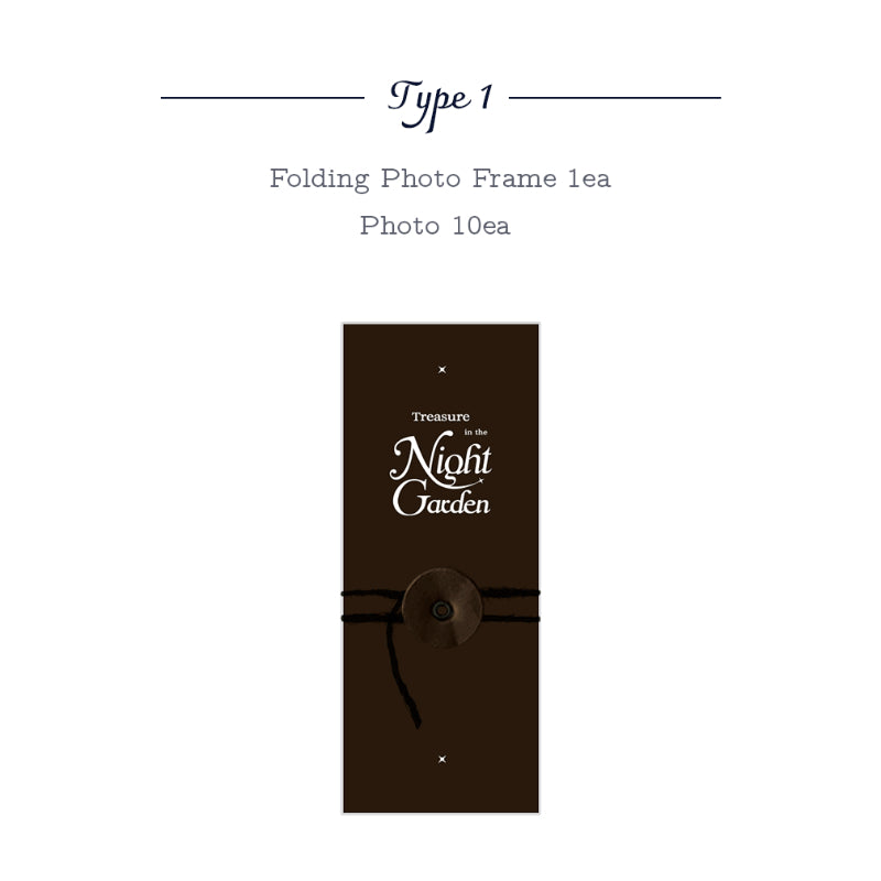 TREASURE - NIGHT GARDEN - Folding Photo Package