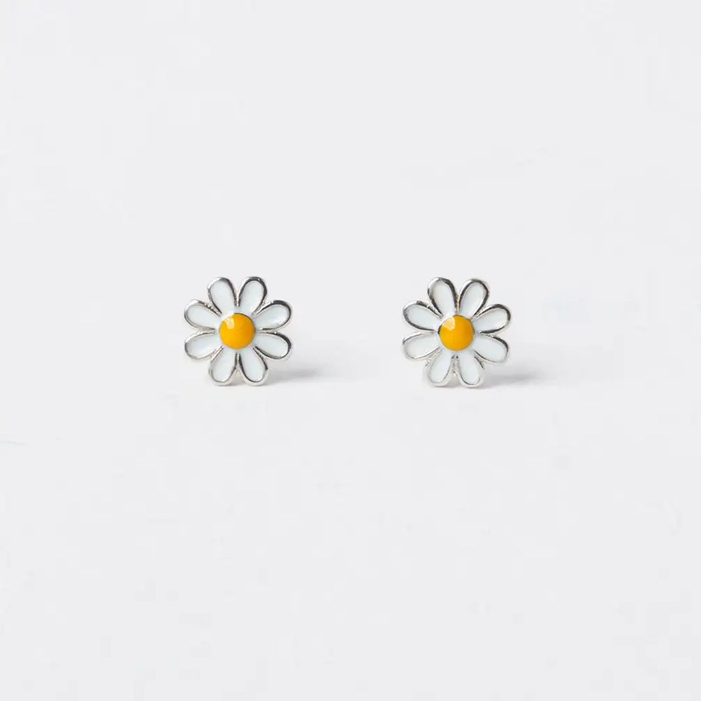OST - Primavera Daisy Silver Earrings - OST - Jewelry - Harumio