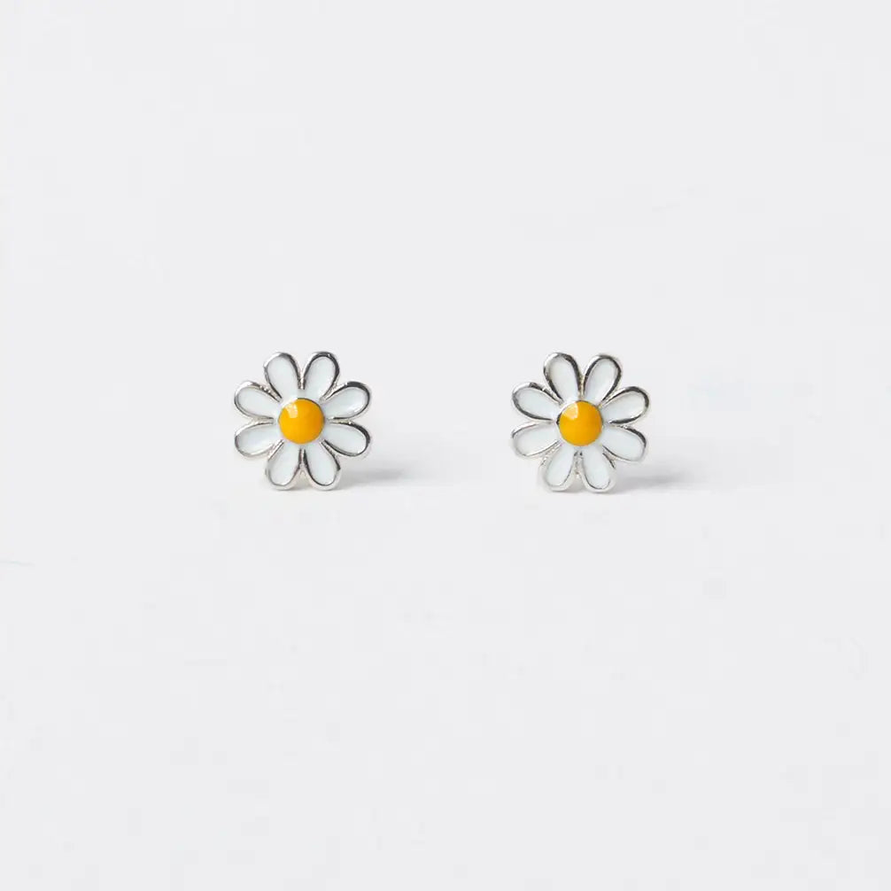 OST - Primavera Daisy Silver Earrings - OST - Jewelry - Harumio