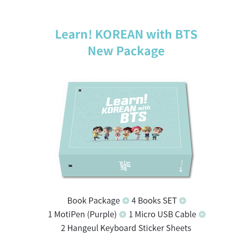 BTS - Learn! KOREAN with BTS Global Edition (New Package)