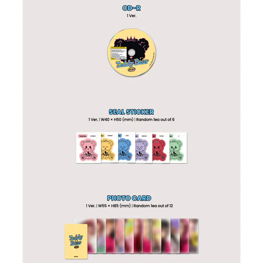 STAYC - Teddy Bear : 4th Single Album (Digipack Version) - STAYC - Album - Harumio