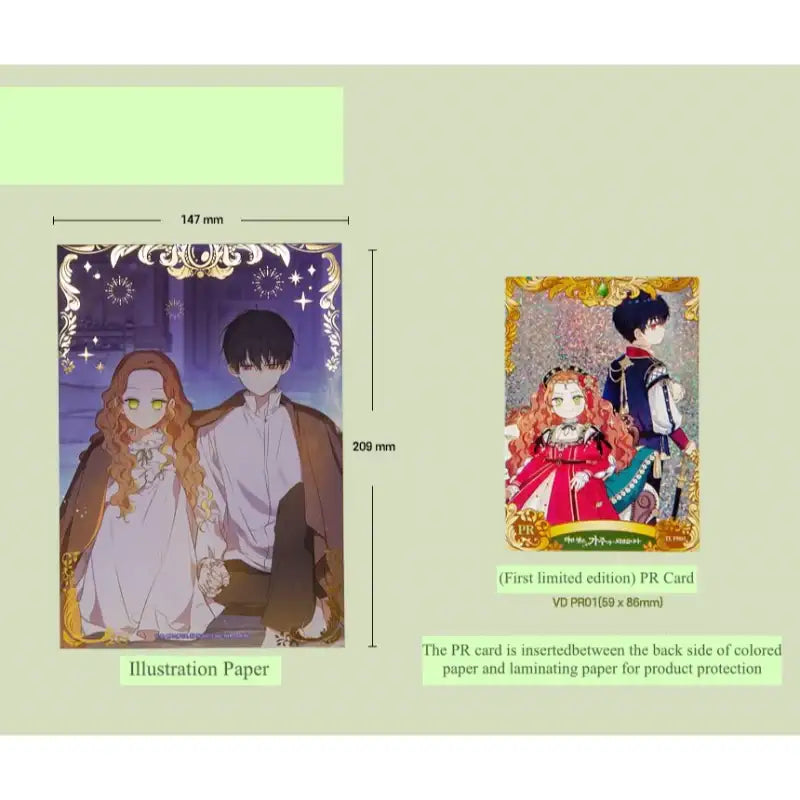 I Shall Master This Family - Illustration Colored Paper Vol.1 - D&C WEBTOON Biz - Illustration Colored Paper - Harumio