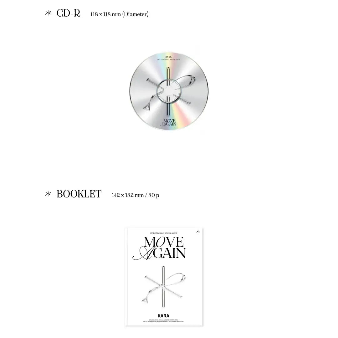 KARA - MOVE AGAIN : 15th Anniversary Special Album - KARA - Album - Harumio