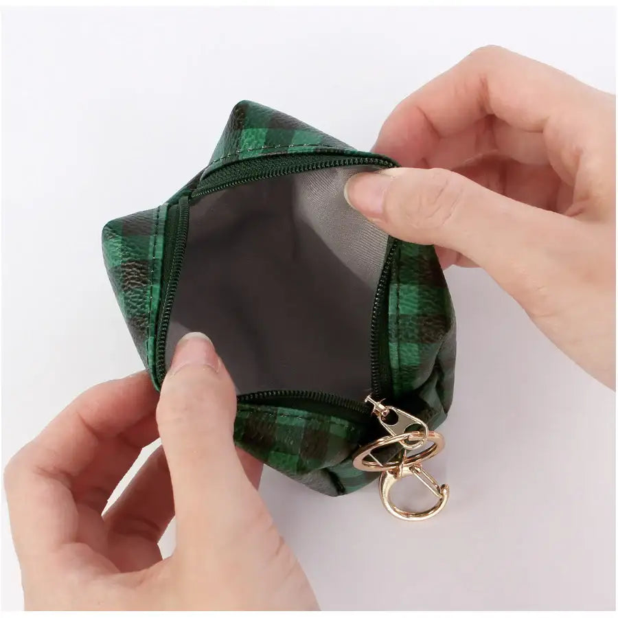 BT21 x Monopoly - Checkered Small Pouch - Monopoly - Accessories - Harumio