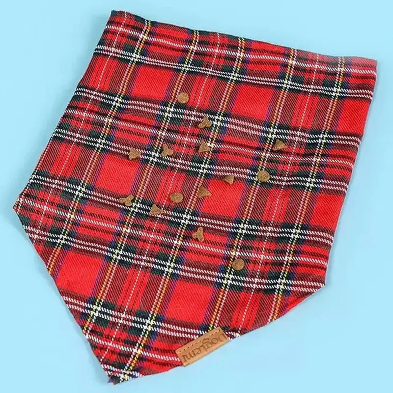 Yog!ssw - Pet Tartan Check Scarf - Jungle Monster - Pet - Harumio