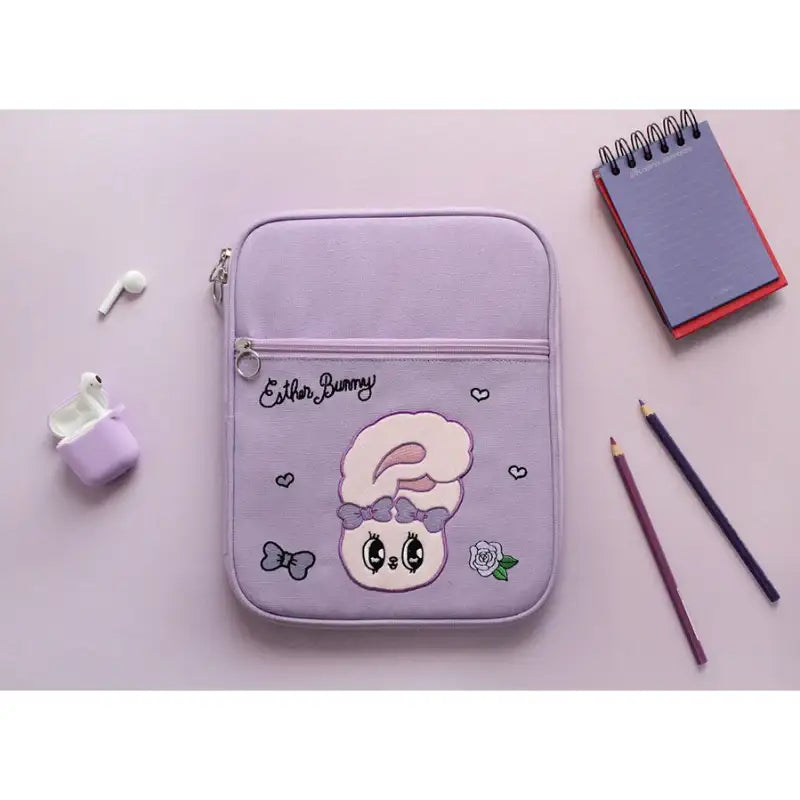 Esther Bunny - Tablet Pouch - Esther Bunny - Tablet Pouches - Harumio