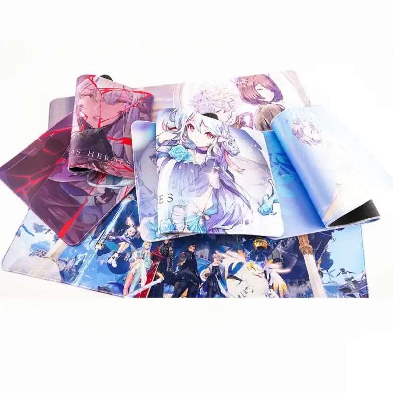 Exos Heroes - Illustration Desk Pad - Line Games Shop - Desk Mat - Harumio