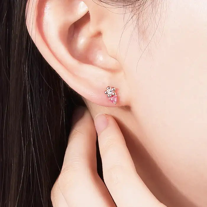 OST - Butterfly & Nature Ear Piercing Set - OST - Jewelry - Harumio