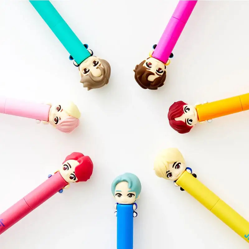 BTS - TinyTan - BTS Character Figure Toothbrush Set - BTS - Home & Living, Accessories - Harumio