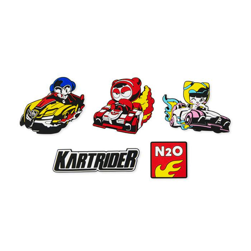 Line Friends x Kartrider - Magnet Set