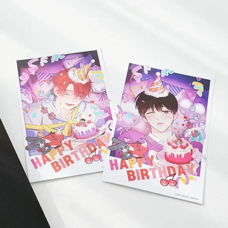 White Eared Artist x MOFUN - Collect Binder And Postcard Set - MOFUN - Accessories, Stationery - Harumio