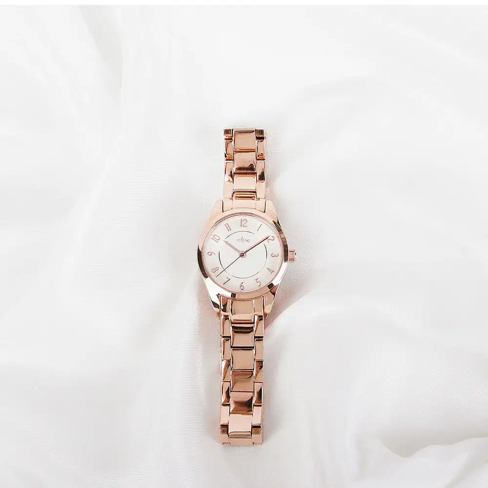 CLUE - Simply Rose Gold Metal Watch - CLUE - Watches - Harumio