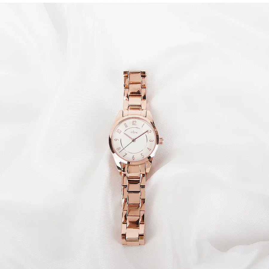 CLUE - Simply Rose Gold Metal Watch - CLUE - Watches - Harumio