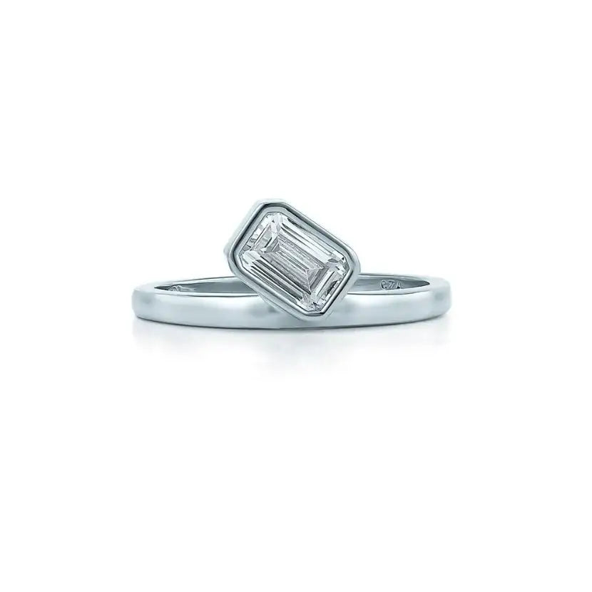 OST - EarthQ Square Silver Ring - OST - Jewelry - Harumio