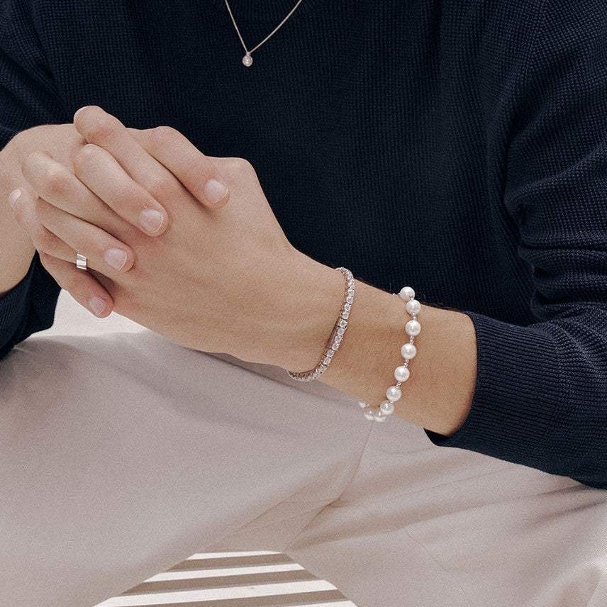 OST - Plump 8mm Pearl Bracelet - OST - Jewelry - Harumio