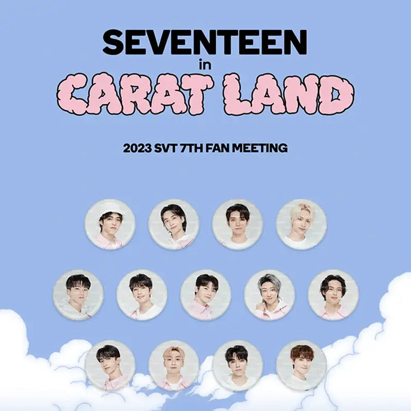 SEVENTEEN - 2023 CARAT LAND - Lucky Draw - SEVENTEEN - Badges - Harumio