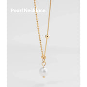 OST - Mix Chain Pearl Necklace - OST - Jewelry - Harumio